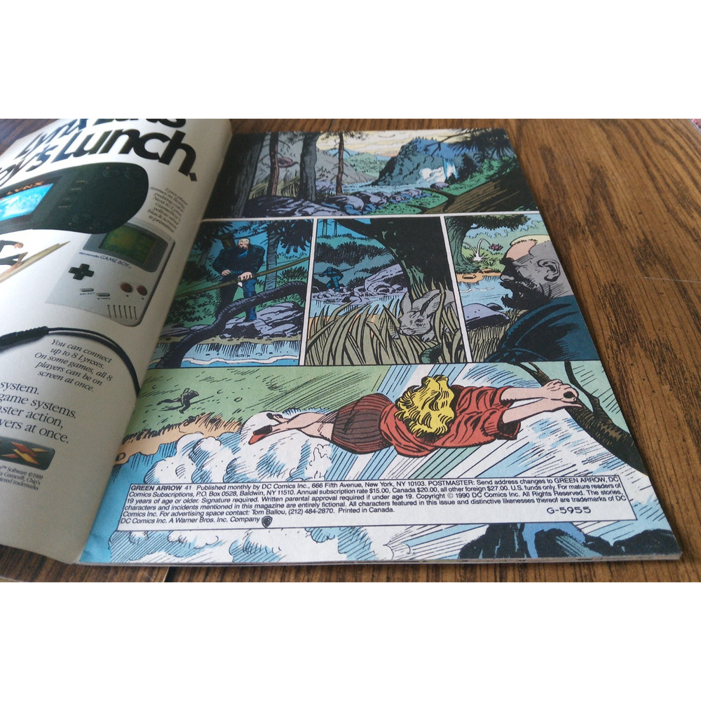 Green Arrow #41 Late December 1990 DC Comics - Picture 3 of 5